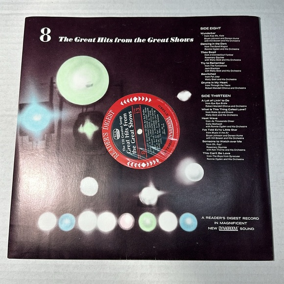 Reader's Digest - Great Hits from the Great Shows 1927-1967-10 LP-NM-DYNAGROOVE - Picture 14 of 17